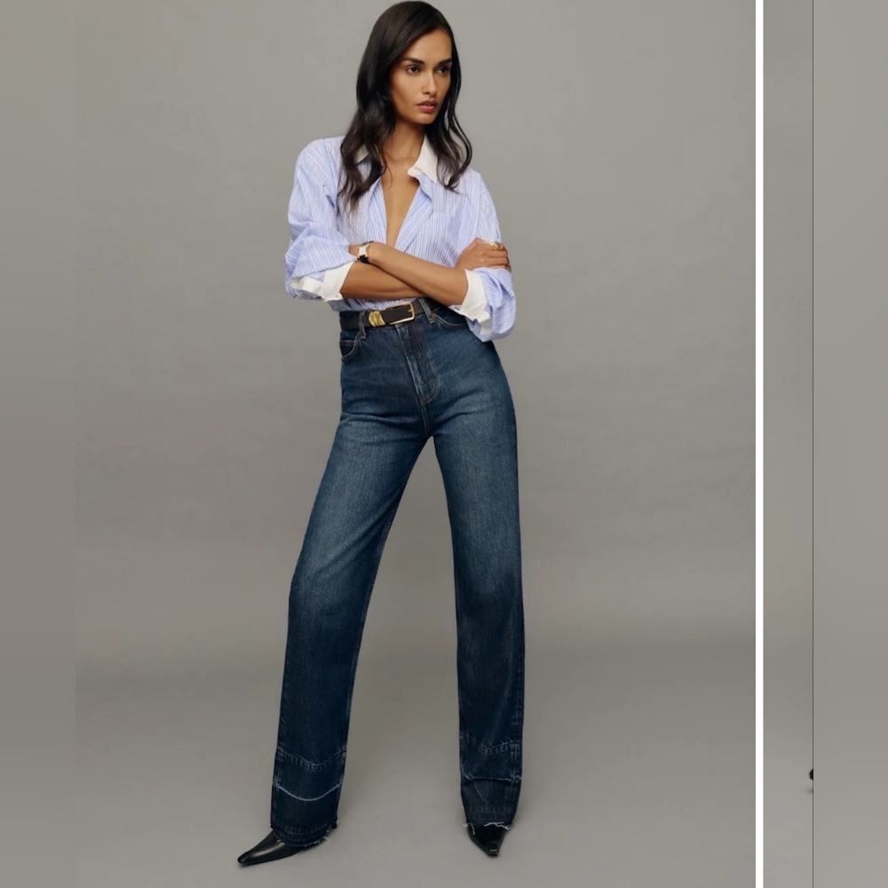 Reformation Wilder High Rise Leg Jeans, Brand New With Tags, Size 30